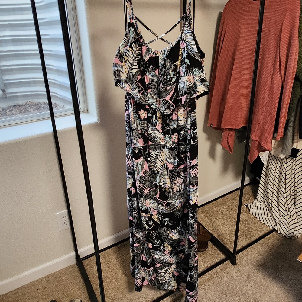 Tropical Maxi Dress